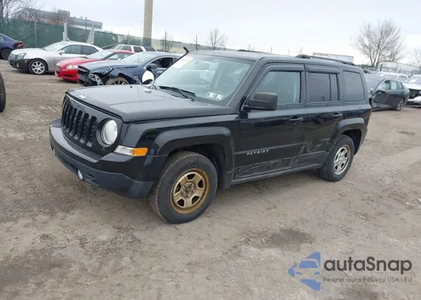 2017 Jeep Patriot Sport Fwd from USA, damaged, VIN 1C4NJPBA3HD140548